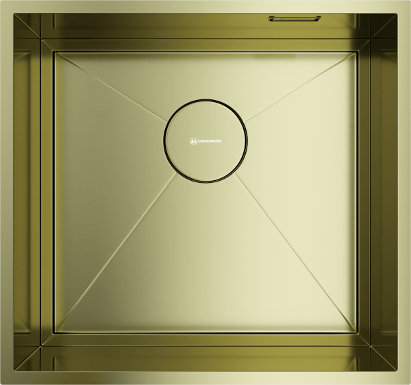 Кухонная мойка Omoikiri Kasen 48-26-INT 4997057 светлое золото