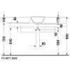 Раковина 33 см Duravit Starck 1 0408330000