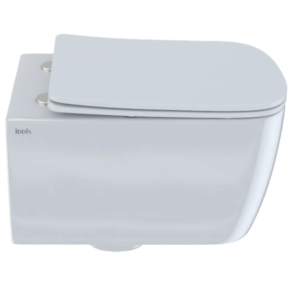 Унитаз подвесной IDDIS Bridge BRIRDSEi25 безободковый, с сиденьем микролифт, белый