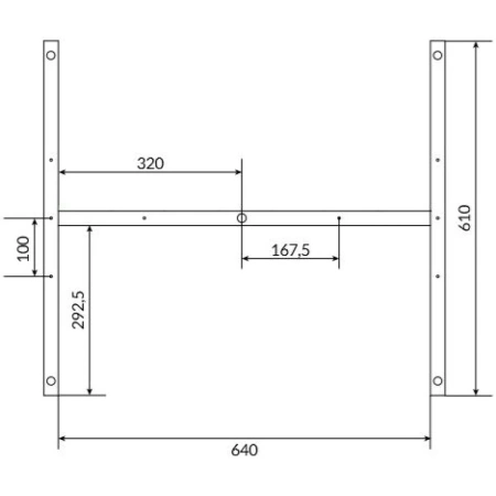 Каркас для ванны Cersanit RW-UNIVERSAL*160-170