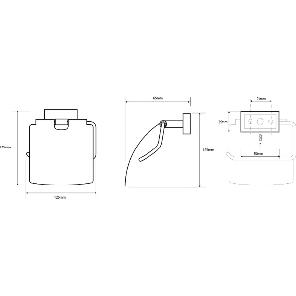 Держатель бумаги Bemeta Plaza 118112012