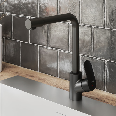 Смеситель для кухни AM.PM Like F8005722 черный