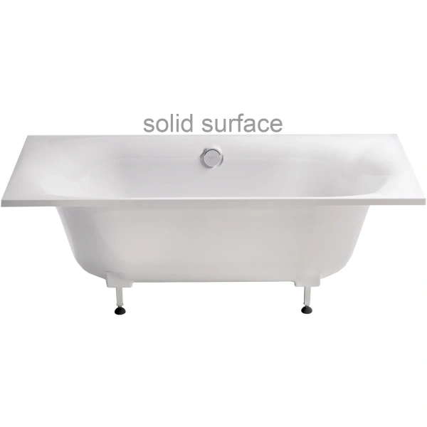 Ванна из литьевого мрамора Astra-Form Лира Solid Surface 01010076 170x75 см, белый матовый