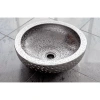 Раковина-чаша CeramaLux J2050 41x41 см, накладная, серебряный