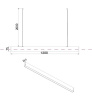 Подвесной светильник Maytoni Technical Базис P051PL-L40B4K