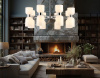 Люстра на штанге Ambrella Light LH LH56085