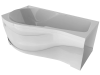 Акриловая ванна Timo 170х66 VINO1792L