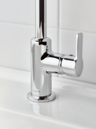 Смеситель для раковины Kludi PURE&EASY 370240565 хром