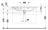 Раковина Duravit DuraStyle 2320100000