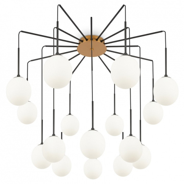 Потолочная люстра Maytoni Branch MOD176PL-16G