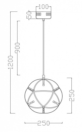 Подвесной светильник Freya Amber FR5099PL-L6CH