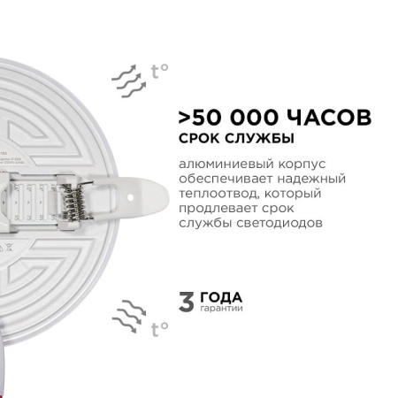 Встраиваемый светильник Apeyron Electrics  06-104