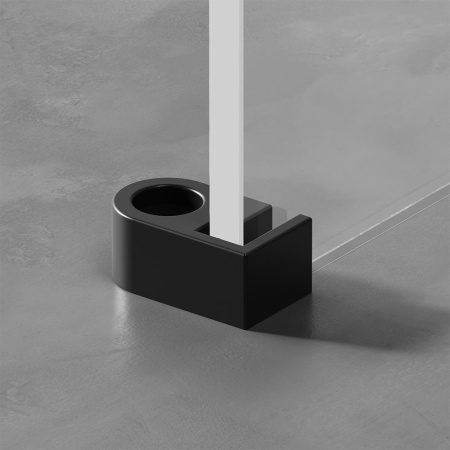 Душевая перегородка AM.PM X-Joy W94UWI-120-F1-BTE черная матовая