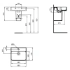 Раковина 50x43 см Ideal Standard Strada II T292801
