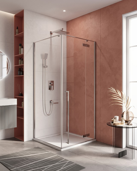 Душевой уголок Cezares Liner 90х90 LINER-A-1-90-C-Cr-R