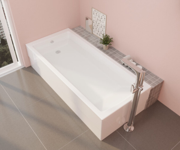 Акриловая ванна Vitra Neon 180x80 55840001000