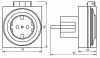 Розетка с таймером Feron TM31 23204
