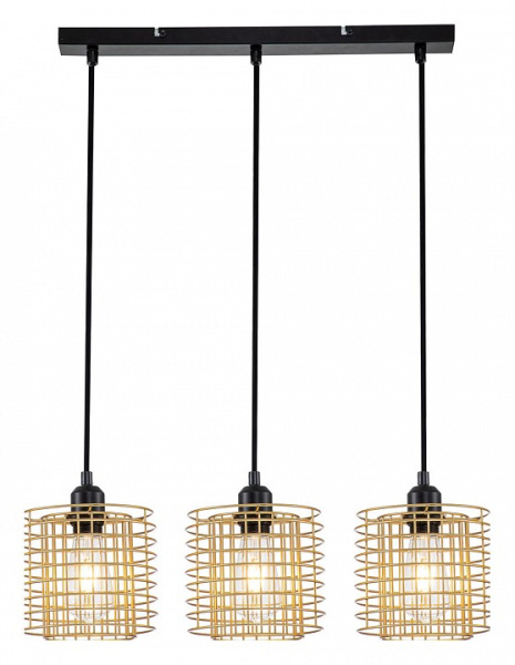 Подвесной светильник Escada Grid 10190/3S Gold