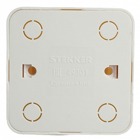 Розетка без заземления Stekker София 49301
