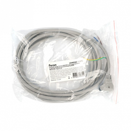 Сетевой провод Feron  51876