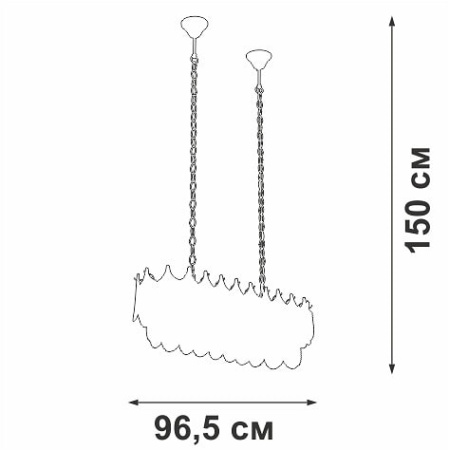 Подвесная люстра Vitaluce V58120 V58120-8/11