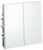 Переключатель перекрестный двухклавишный без рамки Voltum S70 VLS020502