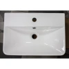 Раковина CeramaLux 9595-50 50,5x35 см, накладная, белый
