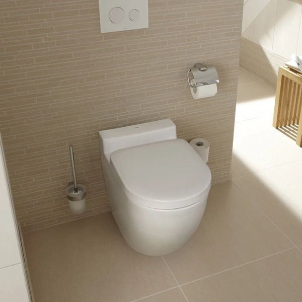 Приставной безободковый унитаз Toto NC CW763PB#XW