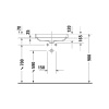 Раковина Duravit Happy D.2 Plus 2359600000