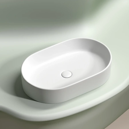 Раковина 60,8x38,5 см Ceramica Nova Element CN6048MW