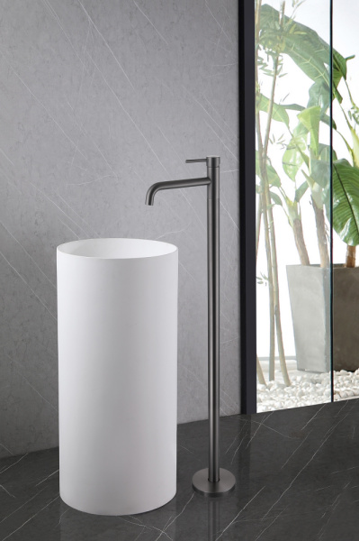 Смеситель для раковины Abber Wasser Kreis AF8140NG никель