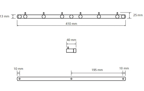 Крючок Bemeta Omega 104606112