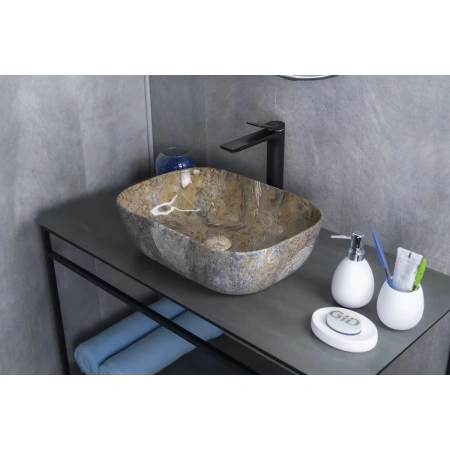 Раковина 42x32,5 см GID Stone Edition Mnc333T