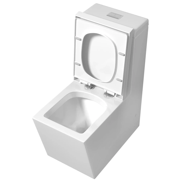 Унитаз-компакт Grossman GR-4493 с сиденьем микролифт, белый