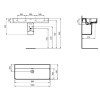 Раковина 100x43 см Ideal Standard Strada II T364001