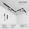 Трек встраиваемый Elektrostandard Slim Magnetic 85242/00