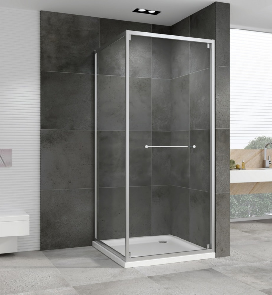 Душевой уголок Abber Schwarzer Diamant 100x100 AG0A100