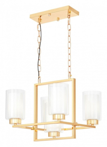 Подвесная люстра LUMINA DECO Lino LDP 1239-5 F.GD