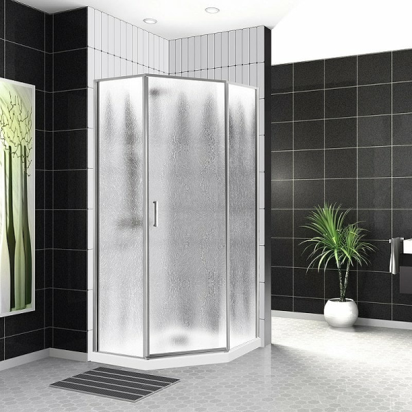 Душевой уголок BelBagno Uno 90x90 UNO-195-P-1-90-CH-CR