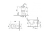 Чаша напольного унитаза Duravit Starck 3 128090000
