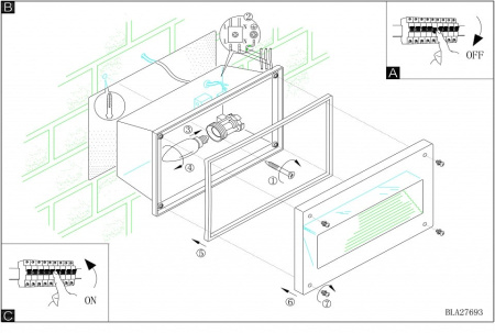 Встраиваемый светильник Eglo Zimba 88575