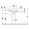 Раковина 60x47,5 см Duravit Happy D.2 2316600000