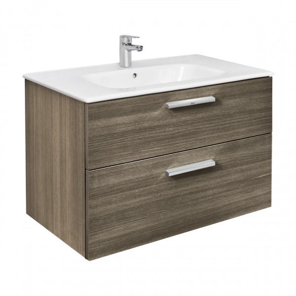 Тумба под раковину Roca Victoria 80 A857470402 городской дуб