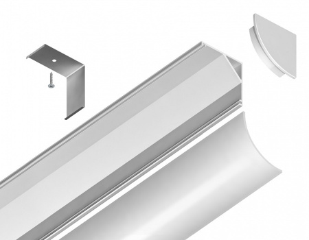 Профиль накладной угловой внутренний Ambrella Light GP GP2100WH