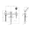 Смеситель для ванны Gessi Venti 20 65043#031