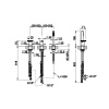 Смеситель для ванны Gessi Anello 63347#031