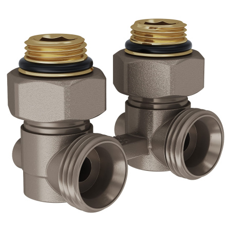 Узел нижнего подключения Royal Thermo угловой 1/2"х3/4"EK RTE 07.00002А