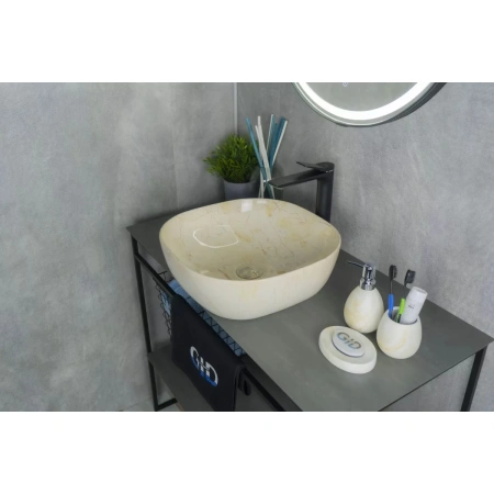 Раковина 42,5x42,5 см GID Stone Edition Mnc542