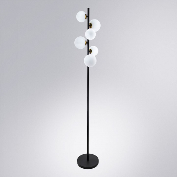 Торшер Arte Lamp Gemini A2243PN-6BK