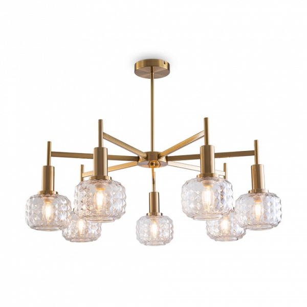 Люстра на штанге Freya Феро FR5366CL-07BS